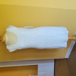NWT sequin stretch tank dress